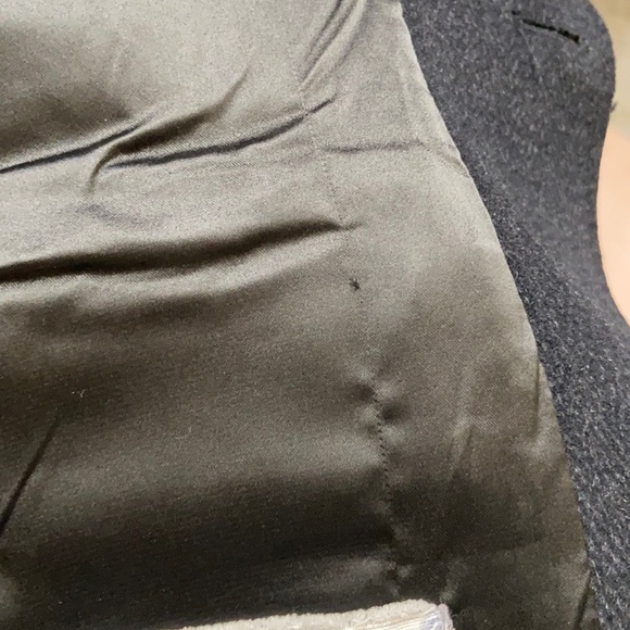 KSUBI BLACK TRENCH WOOL COAT - Picture 13 of 16